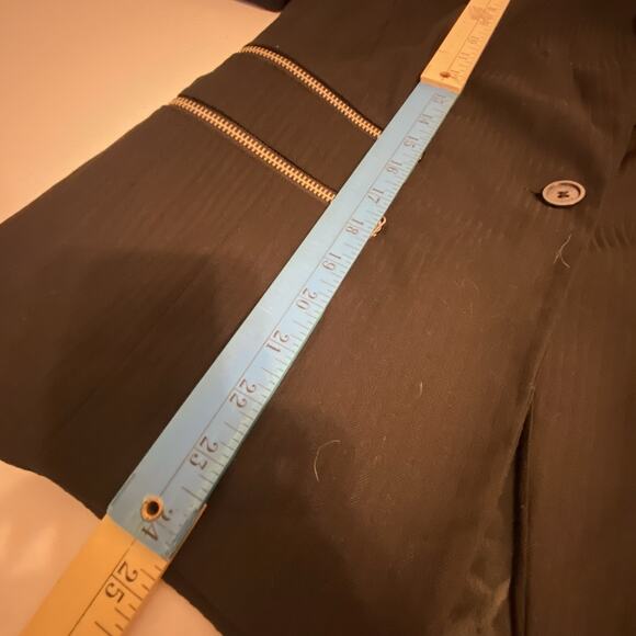 Vintage Michael Kors Wool Blend 1Button Blazer Jacket Women 10 Career Work Wear - Picture 3 of 10